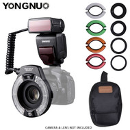Yongnuo YN14EX II Macro Flash Light Kit with 4 color filters (Large LCD Display) 