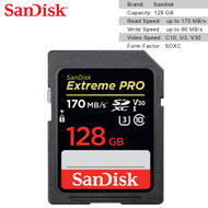 SanDisk Extreme Pro 128GB 1100X 170MB/s SD SDXC UHS-I Card 