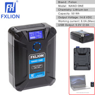 Fxlion NANO ONE 50Wh 14.8V V-Mount Battery with USB Output 
