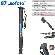 Leofoto MP-285C Carbon Fiber Monopod (Max Load 13kg, Twist Lock)