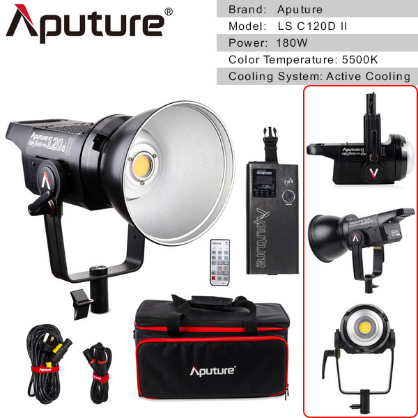 aputure light storm ls c120d led light kit