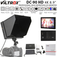  Viltrox DC-90 HD 4K 8.9" Professional High-definition LCD Monitor for DSLR & Video Camera (Sun shade hood , 1920 x 1200 pixels , HDMI) 