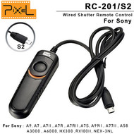Pixel RC-201 S2 Wired Shutter Remote Control for Sony A7II , A7R II, A9 , A7SII, A3000 , A6000 (RC-201/S2)