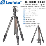 Leofoto LX-284CT+XB-38 Urban Series Carbon Fibre Tripod with Ball Head & Center Column (Max Load 10kg , 4 Section , Twist Lock ) 