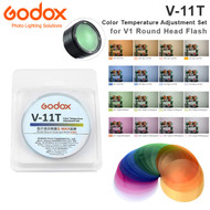  Godox V-11T Color Temperature Adjustment Set for V1 , H200R Round Head Flash (16pcs Color Filters) 