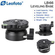 Leofoto LB-66 Leveling Base (Max Load 10 kg, Half Ball , Tilt Range -17° / +17° )