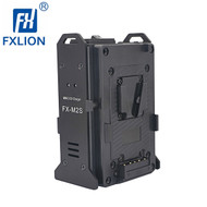 Fxlion FX-M2S MINI 2-CH  V-mount V-Lock Dual Charger (2 channel , 16.8V , 2A Output )