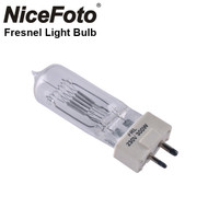  Nicefoto GY9.5-300W Fresnel Light Bulb 230V 300W (G9.5, Bipin)