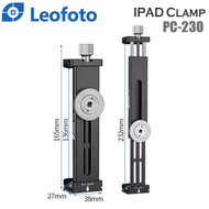 Leofoto PC-230 iPad Clamp (Max Load 8 kg , Clip Range 138-230mm , Acra swiss)