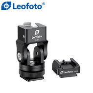 Leofoto FA-15+FA-10 Flash Quick Release Cold Shoe Adapter for Speedlight , GoPro , Microphone