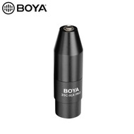 BOYA 35C-XLR Pro 3.5mm Female TRS to Male XLR Adaptor with Power Converter (3 pins male) 