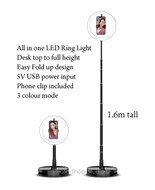Fotolux LED-G1 All in one LED Ring beauty make-up light