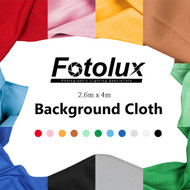 Fotolux 2.6m x 4m Background  Muslin Cloth