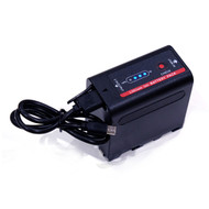 Fotolux NP-F980 7.4V 8700mAh 64.4Wh Rechargeable Lithium-Ion Battery with USB Cable