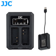 JJC DCH-BLN1 Dual USB Battery Charger for Olympus BLN-1 