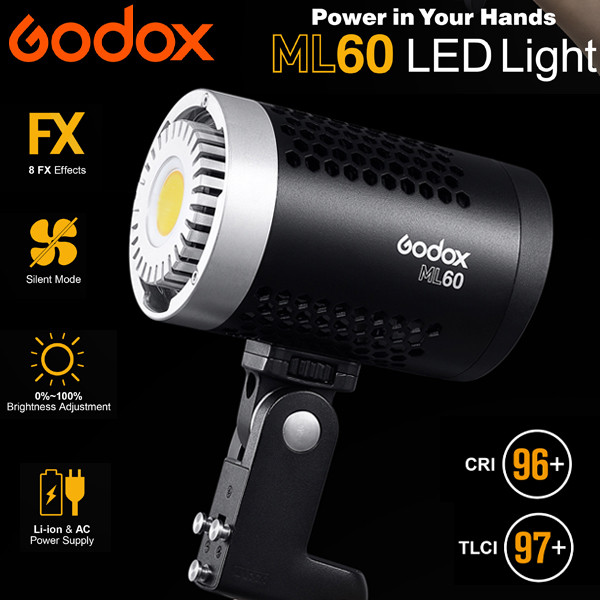 安い購入 Godox ML60LEDライト - カメラ