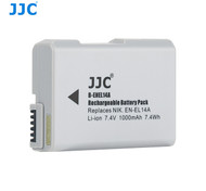 JJC B-ENEL14A 7.4V 1000mAh 7.4Wh Rechargeable Battery (Replaces Nikon EN-EL14A)