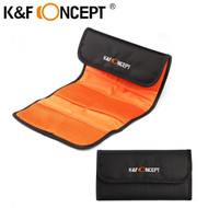 K&F Concept KF13.003 Pocket Lens Filter Bag Pouch Case for 6 Filters (62-82mm)