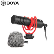BOYA BY-MM1+ Super-cardioid Condenser Shotgun Microphone (3.5mm Connector)