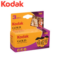 Kodak Gold 200 Colour 35mm Roll Film 24 Exposure (3 rolls)