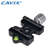 Cavix DC-50 50mm Arca-swiss Quick Release Base Clamp (Fits Manfrotto 200PL)