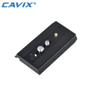 Cavix 501PL Sliding Quick Release Plate (Fits Manfrotto 501PL , 500AH , 502 , 701 , 577)