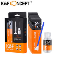 K&F Concept 16mm APS-C DSLR Camera Sensor Cleaning Swabs with Cleaning Liquid