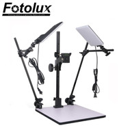 Fotolux QH-L081LED Flat Lay Shooting Table with 2x 18W LED Light Panel (5600K)