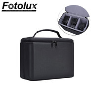 Fotolux H8 Inner Partition Padded Camera Bag - Black (27.5 x 20.5 x 16 cm)