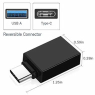 Fotolux USB-C Male to USB-A Female USB 3.0 Adapter OTG Converter
