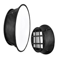 Neewer 30cm (11.5") Collapsible Round LED Light Softbox for LED Light Panel