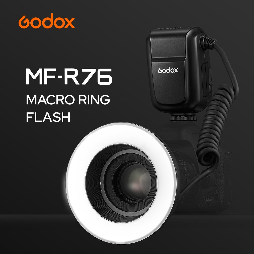 GodoX MF-R76 マクロリングフラッシュストロボ,76Ws 660... - その他