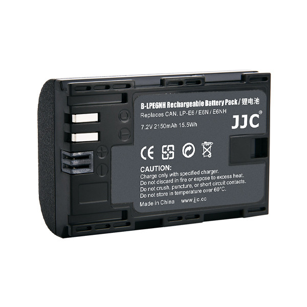 JC B-LPE6NH 7.2V 2150mAh 15.5Wh Rechargeable Battery (Replaces Canon LP-E6  / LP-E6N / LP-E6NH)