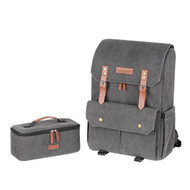 K&F Concept KF13.104 Professional Camera Backpacks with Removable DSLR Case - Grey (45 x 32 x 18cm)