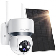 K&F Concept KF50.0002 Solar Powered 1080P Wireless Outdoor IP Security Camera 