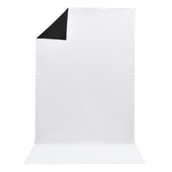  Jinbei 150 x 320cm Black & White Background Cloth