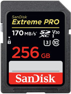 SanDisk Extreme Pro 256GB 170MB/s SDXC UHS-I SD Memory Card (V30)