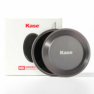 Kase 82mm Round Screw Variable ND64-ND512 (6-9 stop) VND Neutral Density Filter with Magnetic 86mm Lens Cap