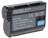 Inca EN-EL15 Rechargeable Battery for Nikon Z6 Z7 D850 (7.4V , 1900mAh )