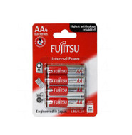 Fujitsu LR6 AA 1.5V Universal  Power Alkaline Battery 4pcs/ Pack