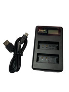 Fotolux D1-LP-E10 Dual Battery Charger for LP-E10 (USB)