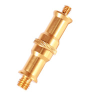  Fotolux  SC-05-B 1/4" Male - 3/8" Male Light Stand Adapter Spigot (Brass) 