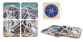 Cannon Coasters, Birch, set of 4