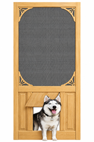 PET SAFE - SOLID WOOD SCREEN DOOR #D807