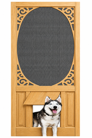 PET SAFE - SOLID WOOD SCREEN DOOR #D808