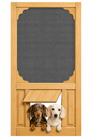PET SAFE - SOLID WOOD SCREEN DOOR #D810