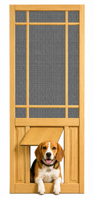 PET SAFE - SOLID WOOD SCREEN DOOR #D826