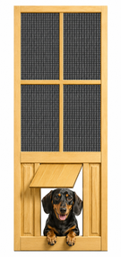 PET SAFE - SOLID WOOD SCREEN DOOR #D827