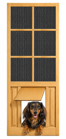 PET SAFE - SOLID WOOD SCREEN DOOR #D828