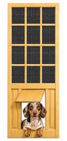 PET SAFE - SOLID WOOD SCREEN DOOR #D829